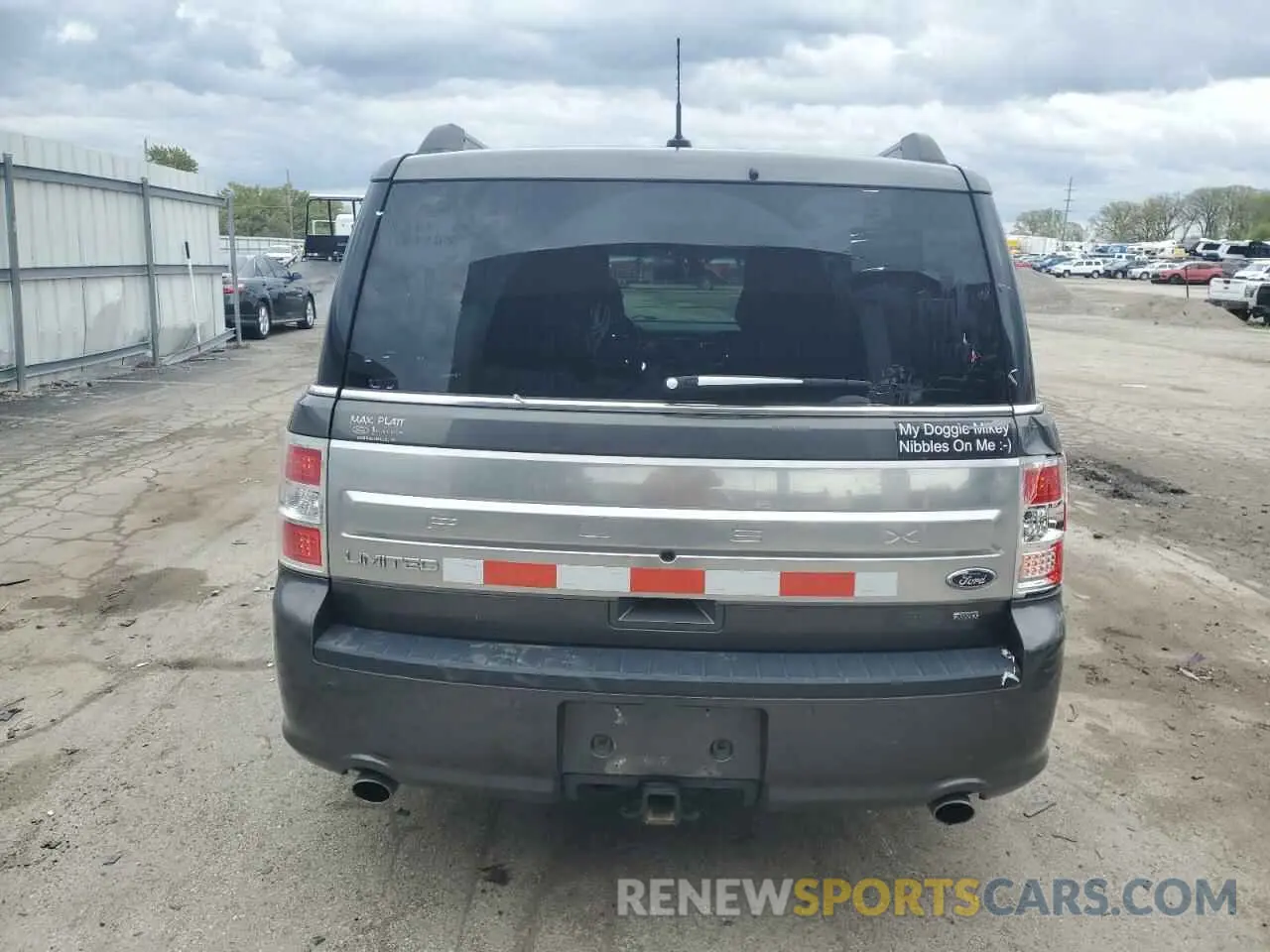 6 Photograph of a damaged car 2FMHK6D86KBA27216 FORD FLEX 2019