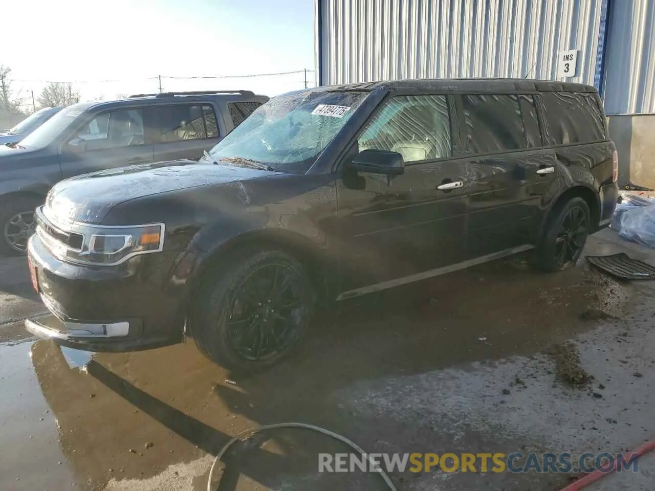 1 Photograph of a damaged car 2FMHK6D87KBA17438 FORD FLEX 2019