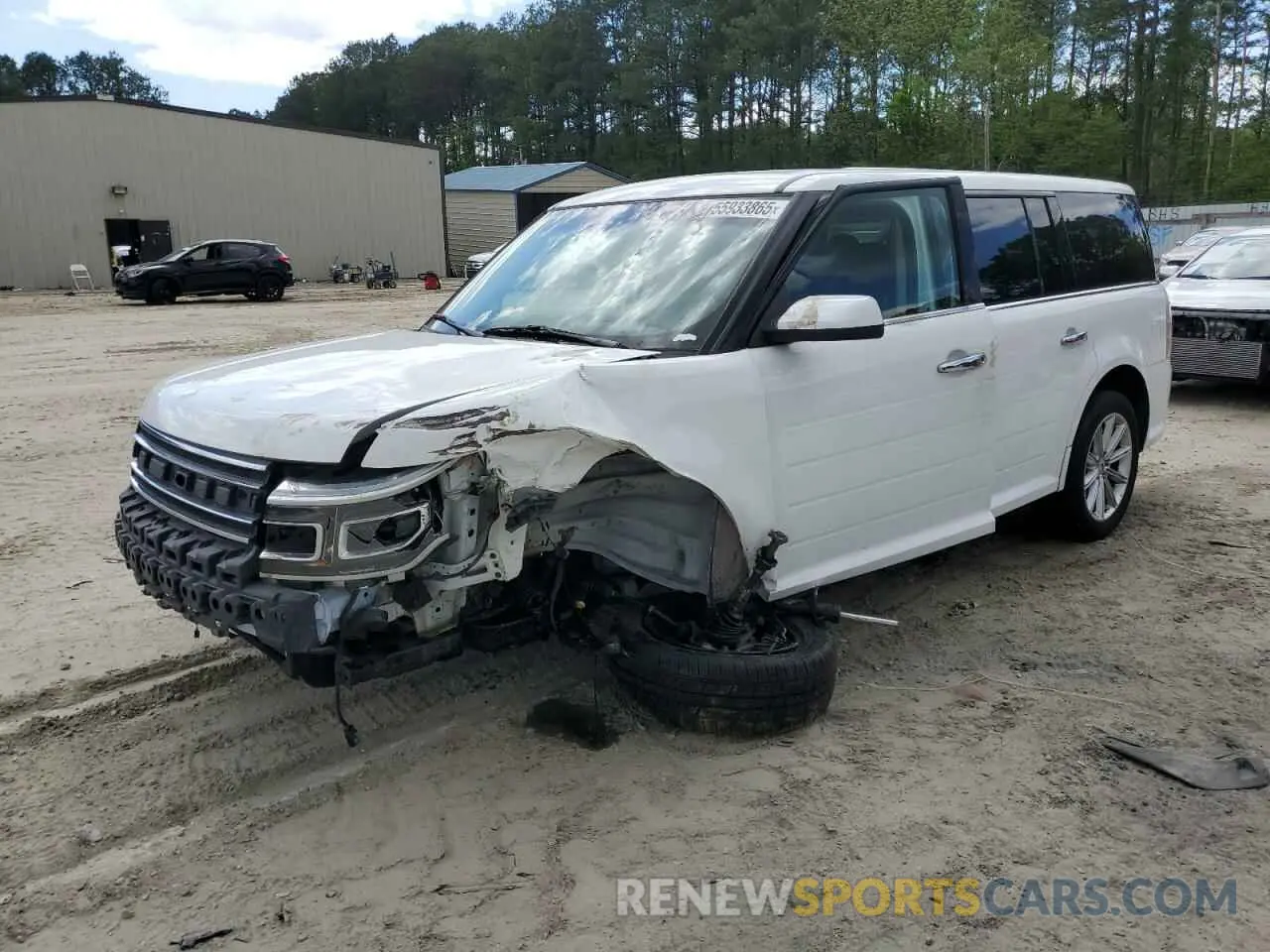 1 Photograph of a damaged car 2FMHK6D87KBA29234 FORD FLEX 2019