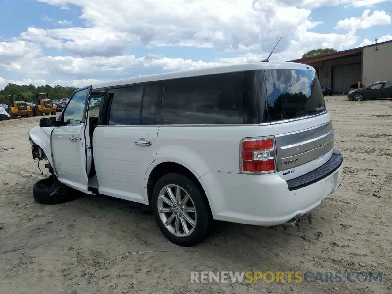 2 Photograph of a damaged car 2FMHK6D87KBA29234 FORD FLEX 2019