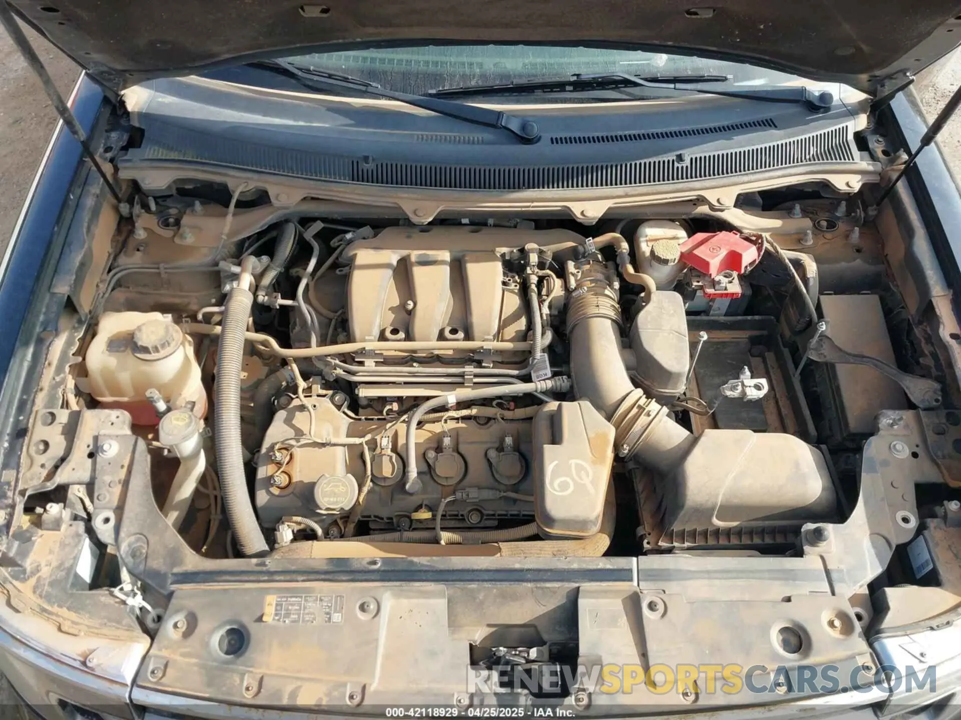 10 Photograph of a damaged car 2FMHK6D88KBA03323 FORD FLEX 2019