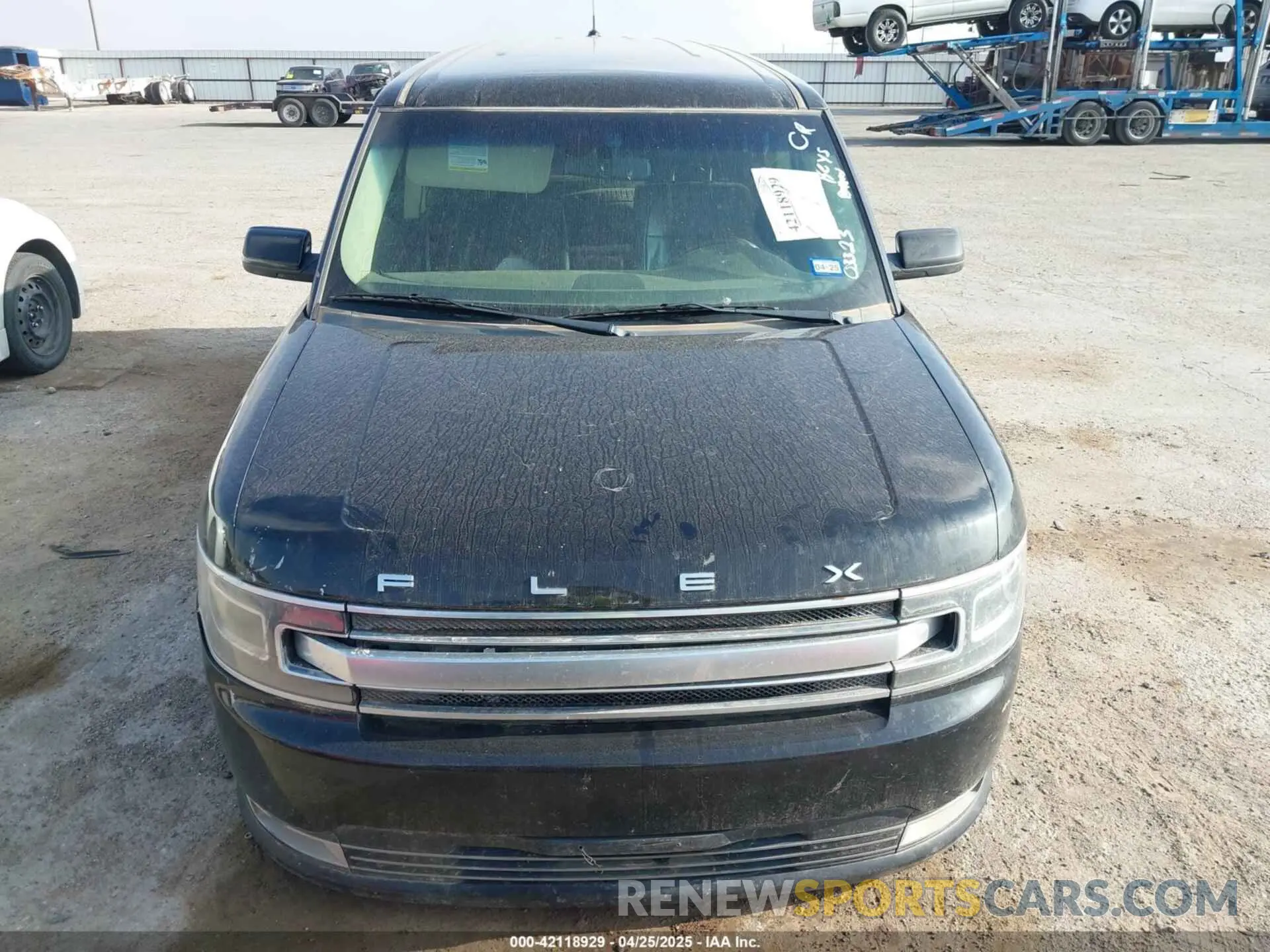 11 Photograph of a damaged car 2FMHK6D88KBA03323 FORD FLEX 2019