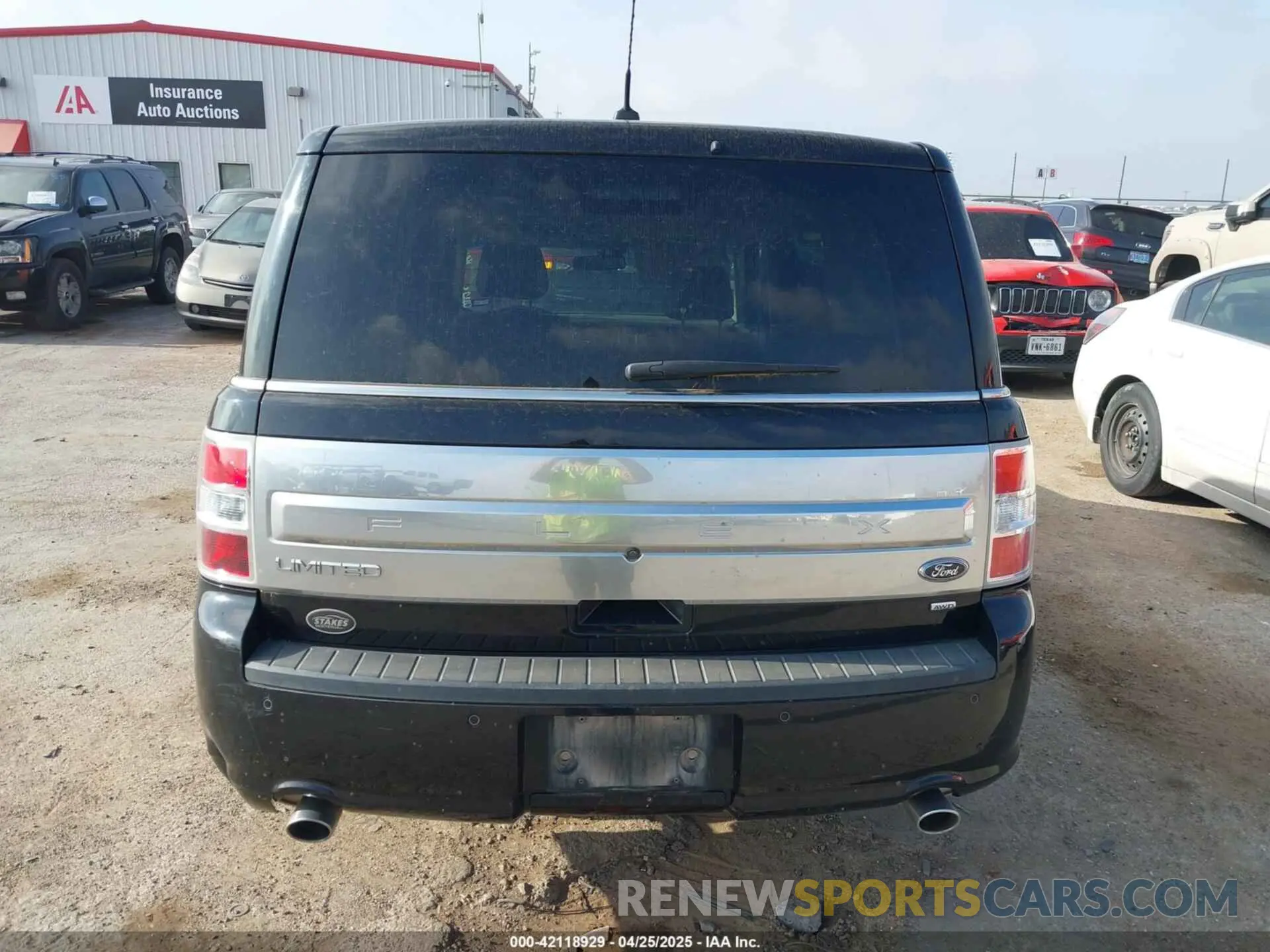 15 Photograph of a damaged car 2FMHK6D88KBA03323 FORD FLEX 2019