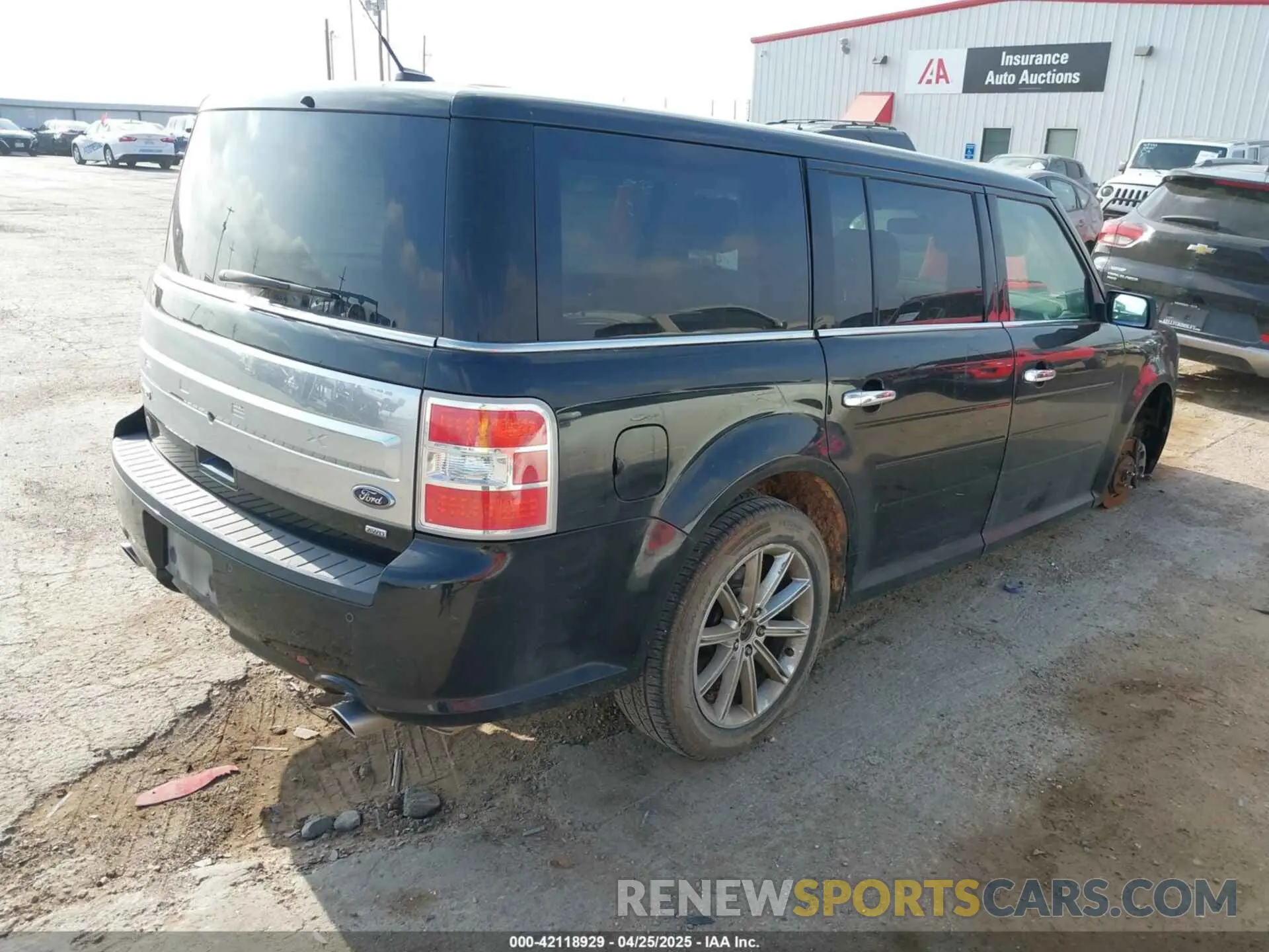 4 Photograph of a damaged car 2FMHK6D88KBA03323 FORD FLEX 2019