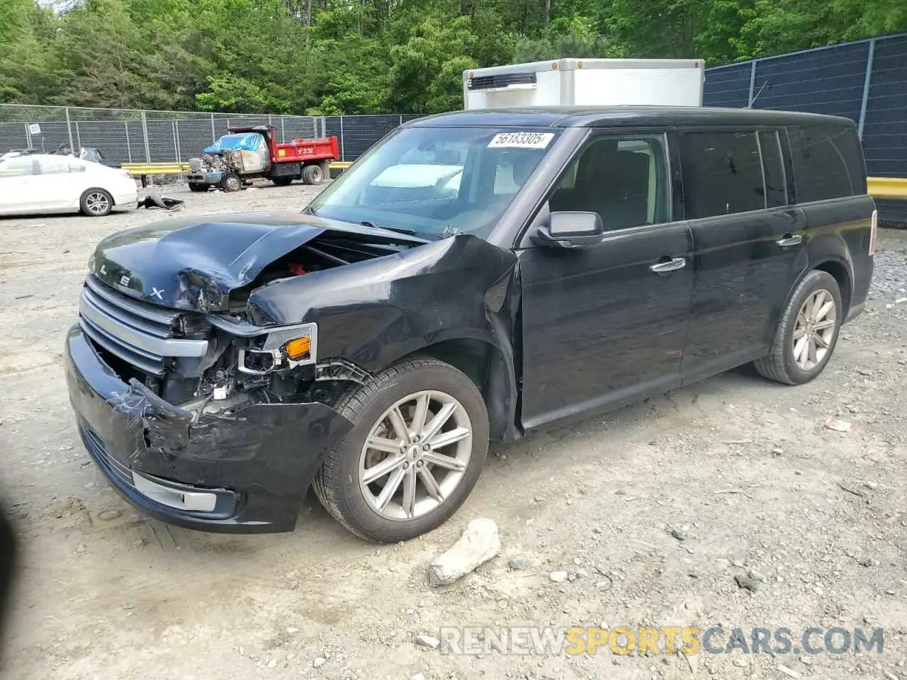 1 Photograph of a damaged car 2FMHK6D88KBA21420 FORD FLEX 2019