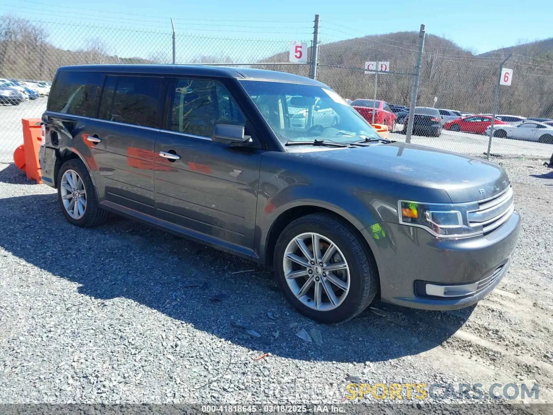 1 Photograph of a damaged car 2FMHK6D88KBA36189 FORD FLEX 2019