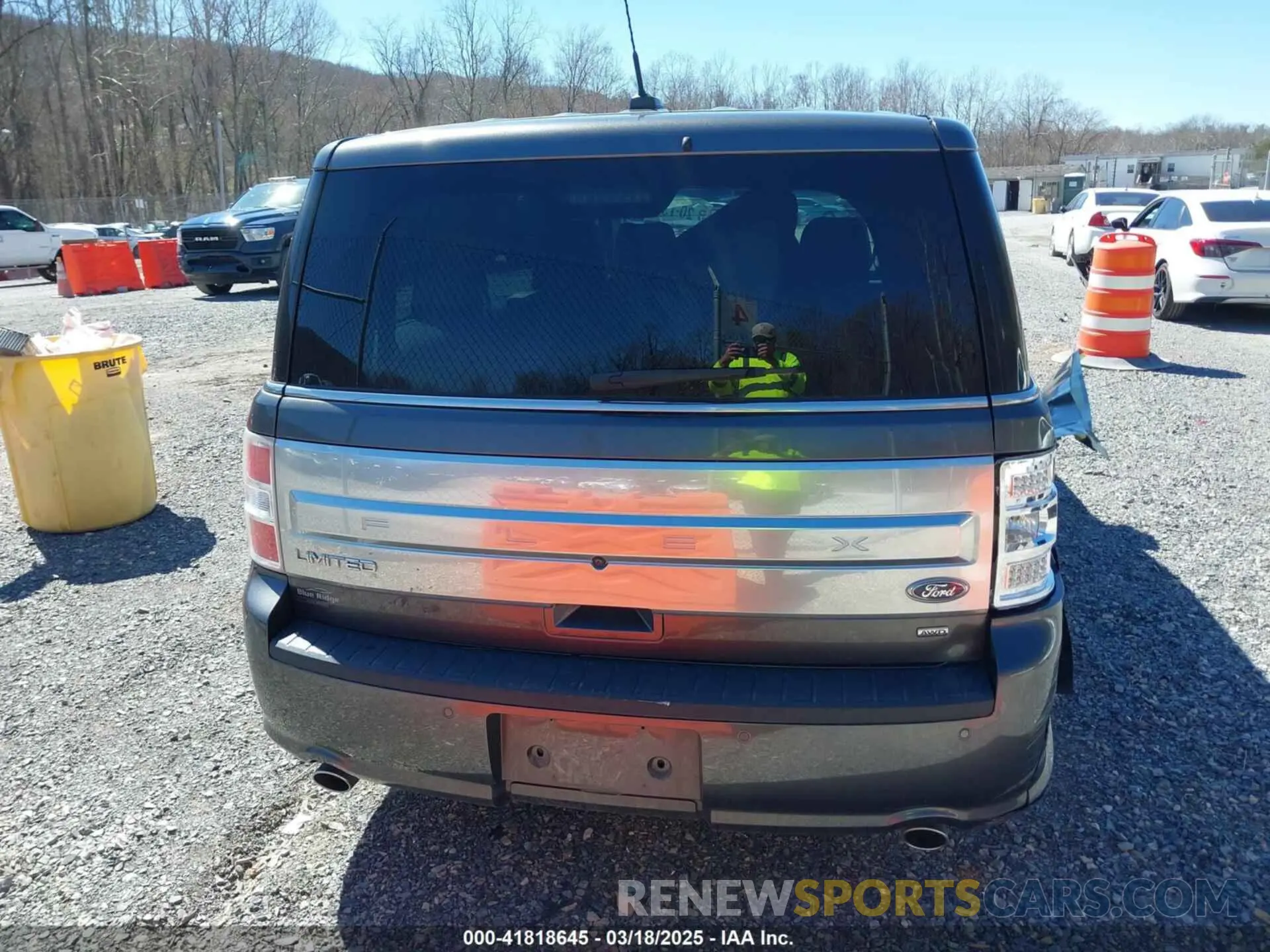 15 Photograph of a damaged car 2FMHK6D88KBA36189 FORD FLEX 2019