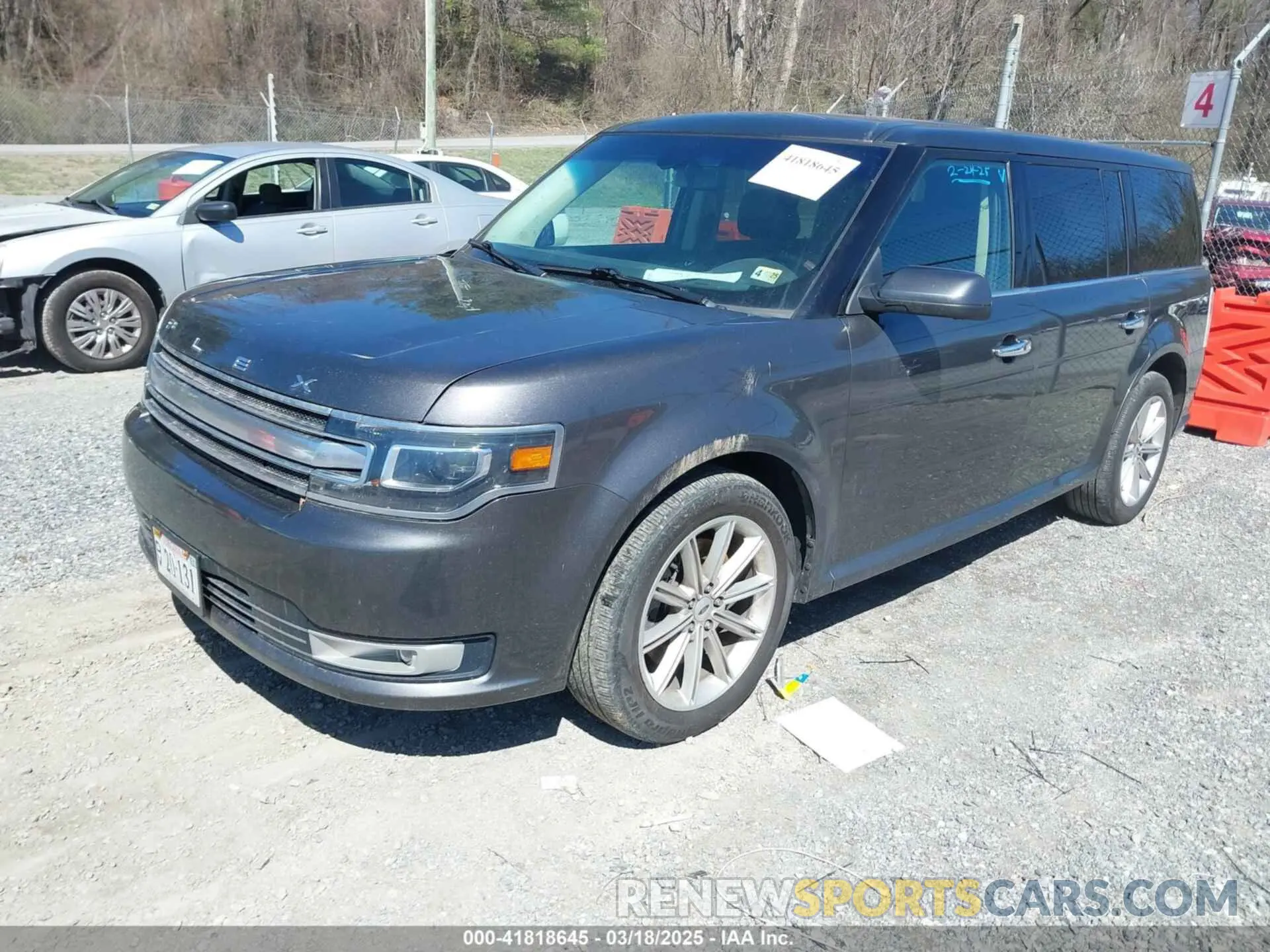 2 Photograph of a damaged car 2FMHK6D88KBA36189 FORD FLEX 2019