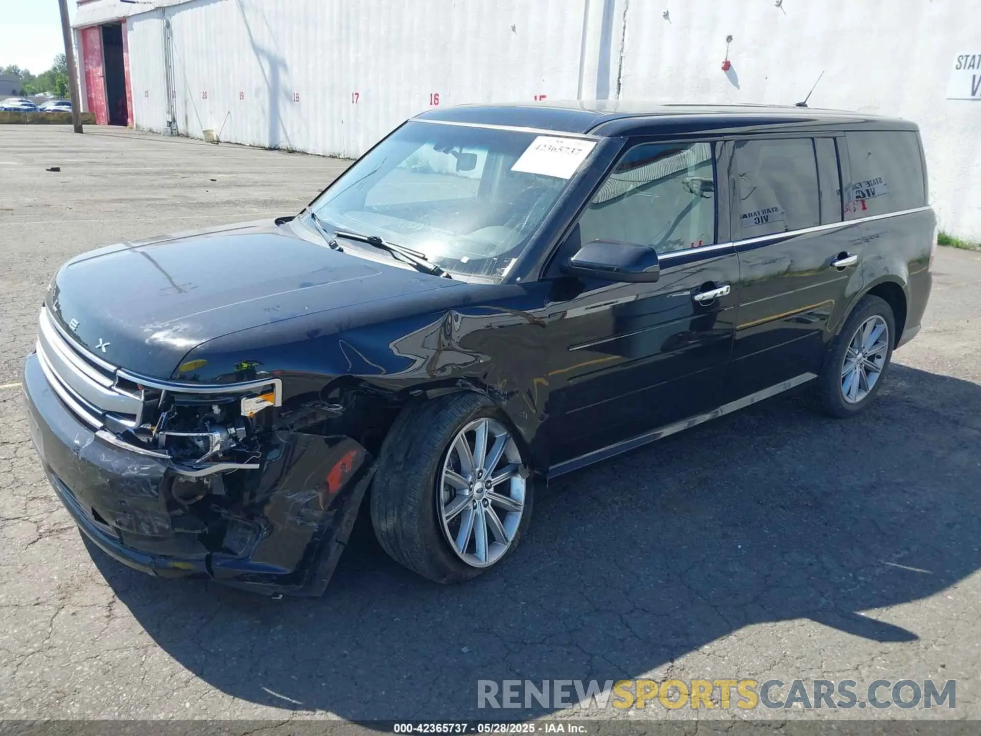 2 Photograph of a damaged car 2FMHK6D89KBA04190 FORD FLEX 2019