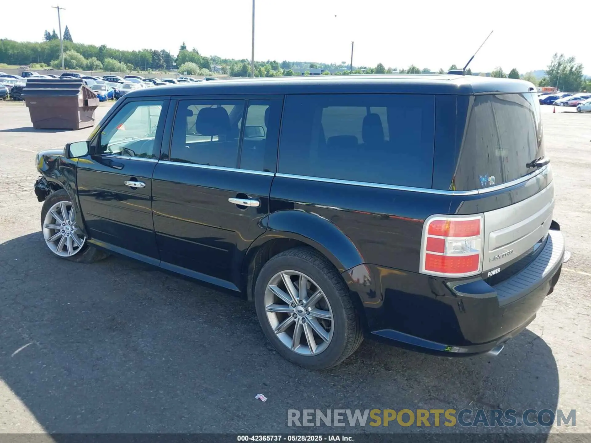3 Photograph of a damaged car 2FMHK6D89KBA04190 FORD FLEX 2019