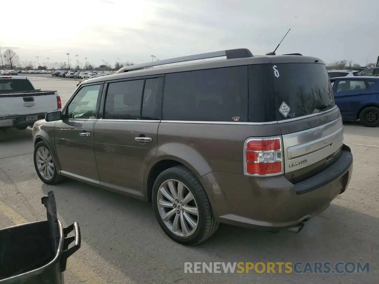 2 Photograph of a damaged car 2FMHK6DT0KBA22923 FORD FLEX 2019