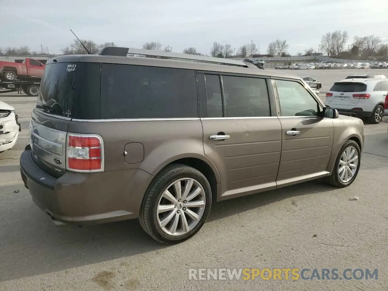 3 Photograph of a damaged car 2FMHK6DT0KBA22923 FORD FLEX 2019