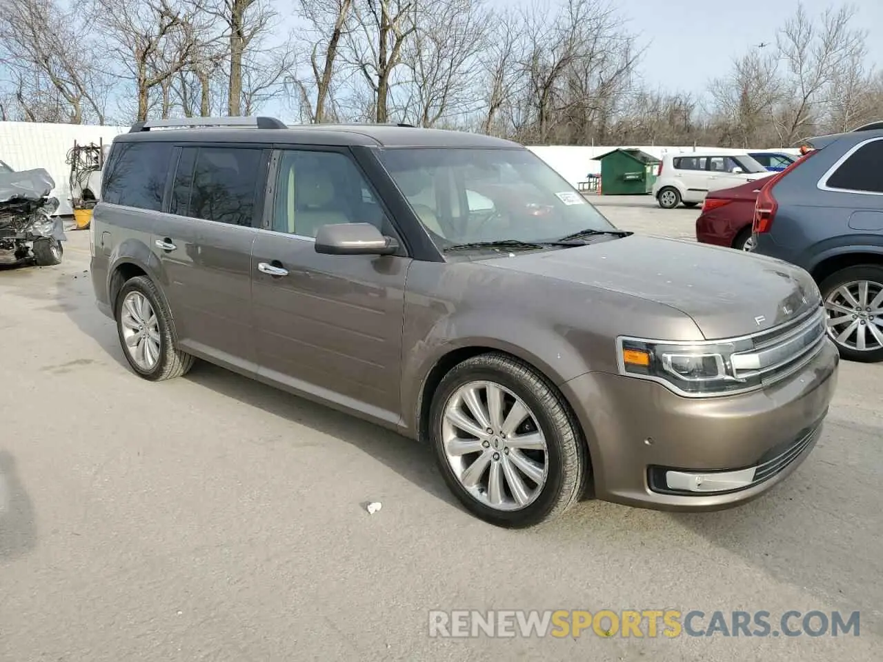 4 Photograph of a damaged car 2FMHK6DT0KBA22923 FORD FLEX 2019
