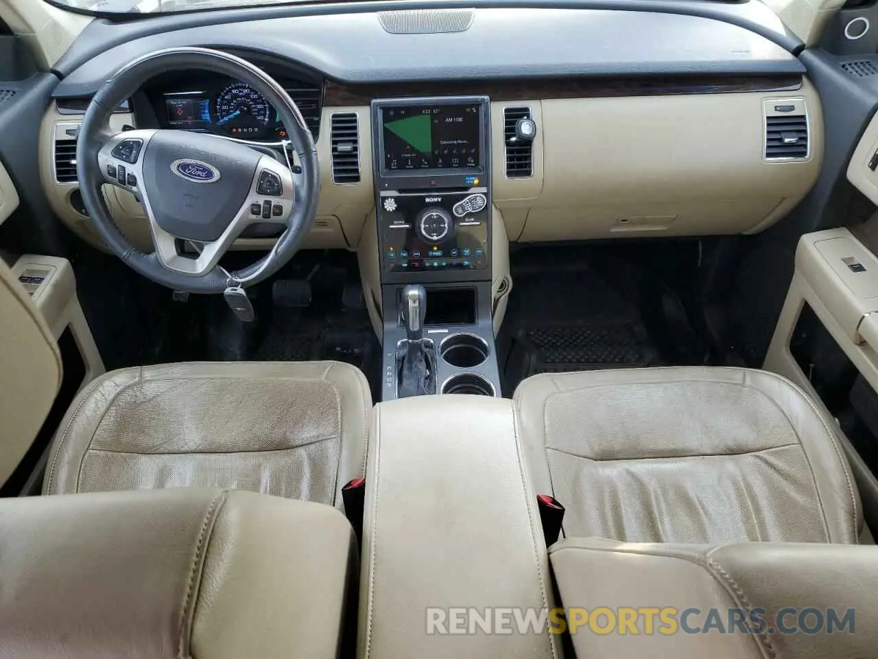 8 Photograph of a damaged car 2FMHK6DT0KBA22923 FORD FLEX 2019