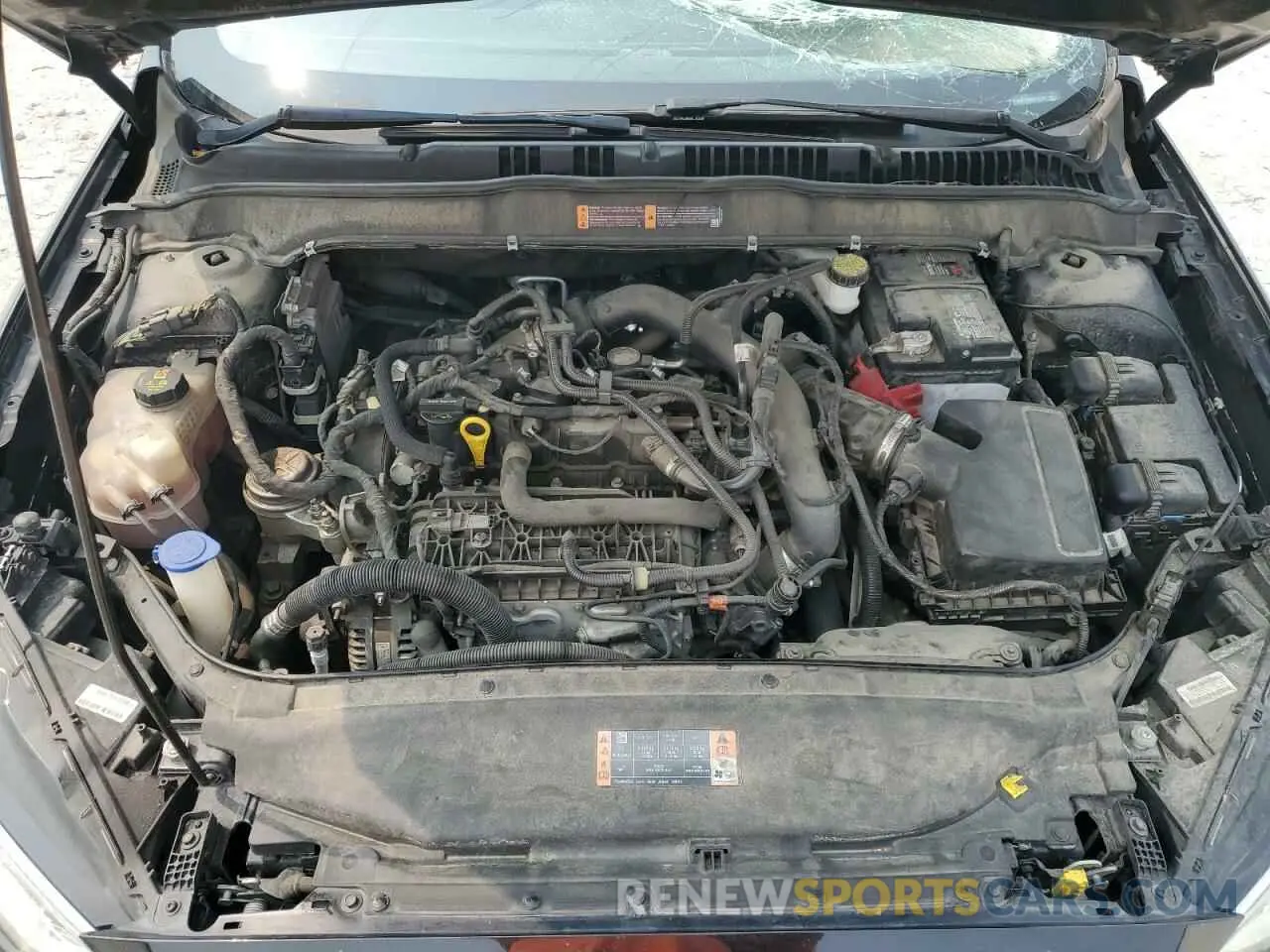 11 Photograph of a damaged car 3FA6P0CD0KR118336 FORD FUSION 2019