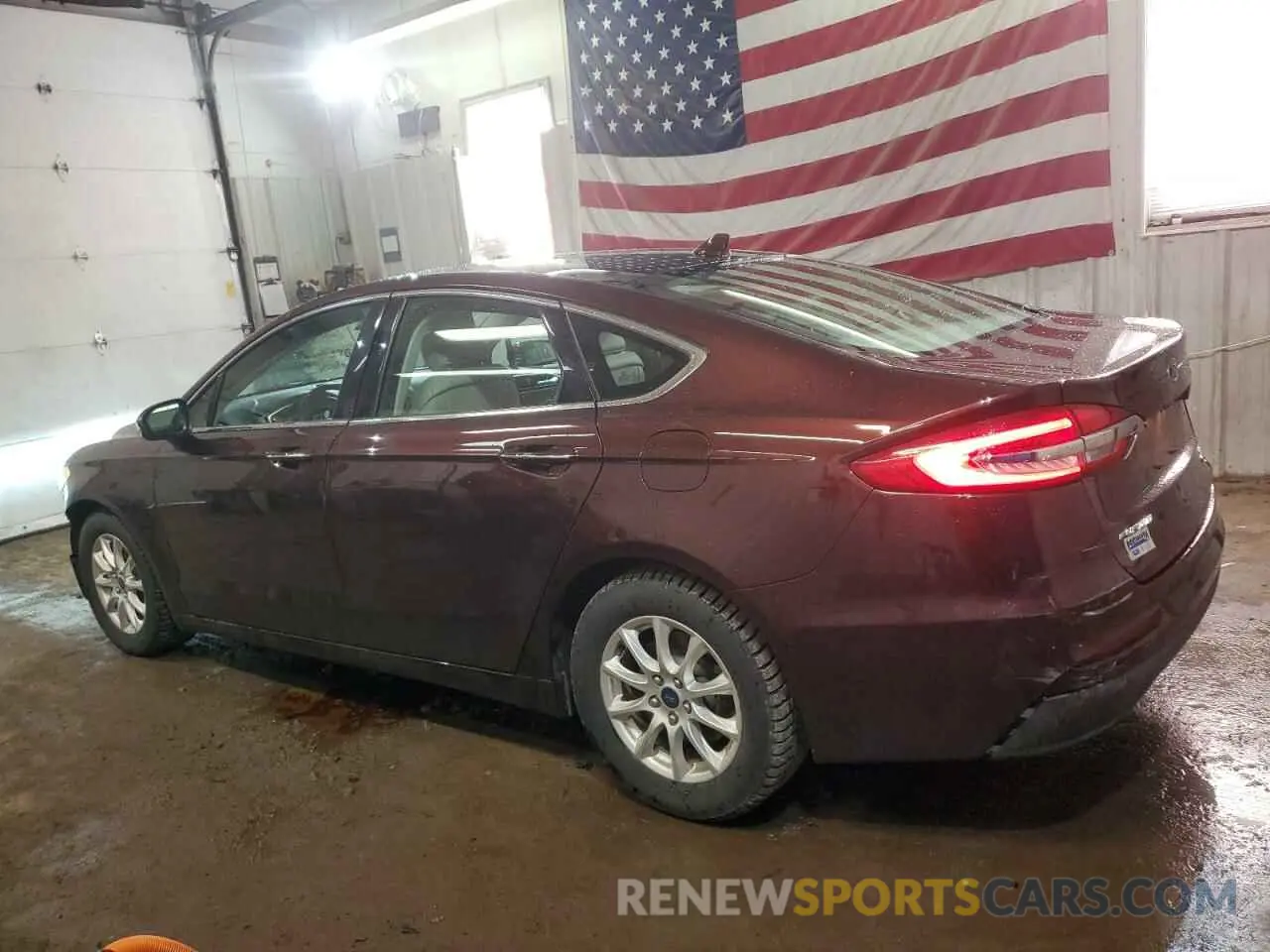 2 Photograph of a damaged car 3FA6P0CD0KR219957 FORD FUSION 2019