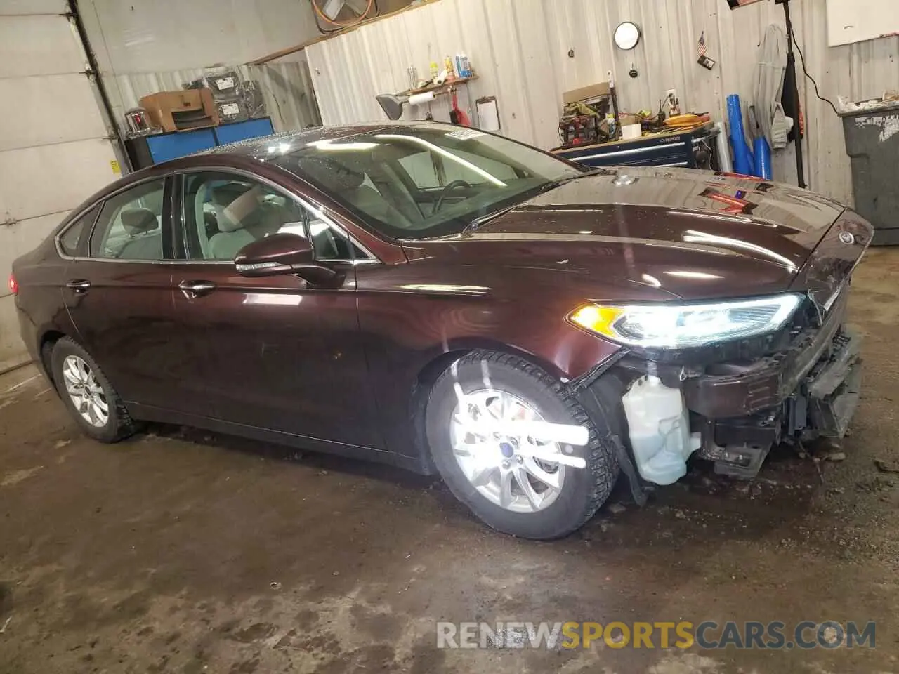 4 Photograph of a damaged car 3FA6P0CD0KR219957 FORD FUSION 2019