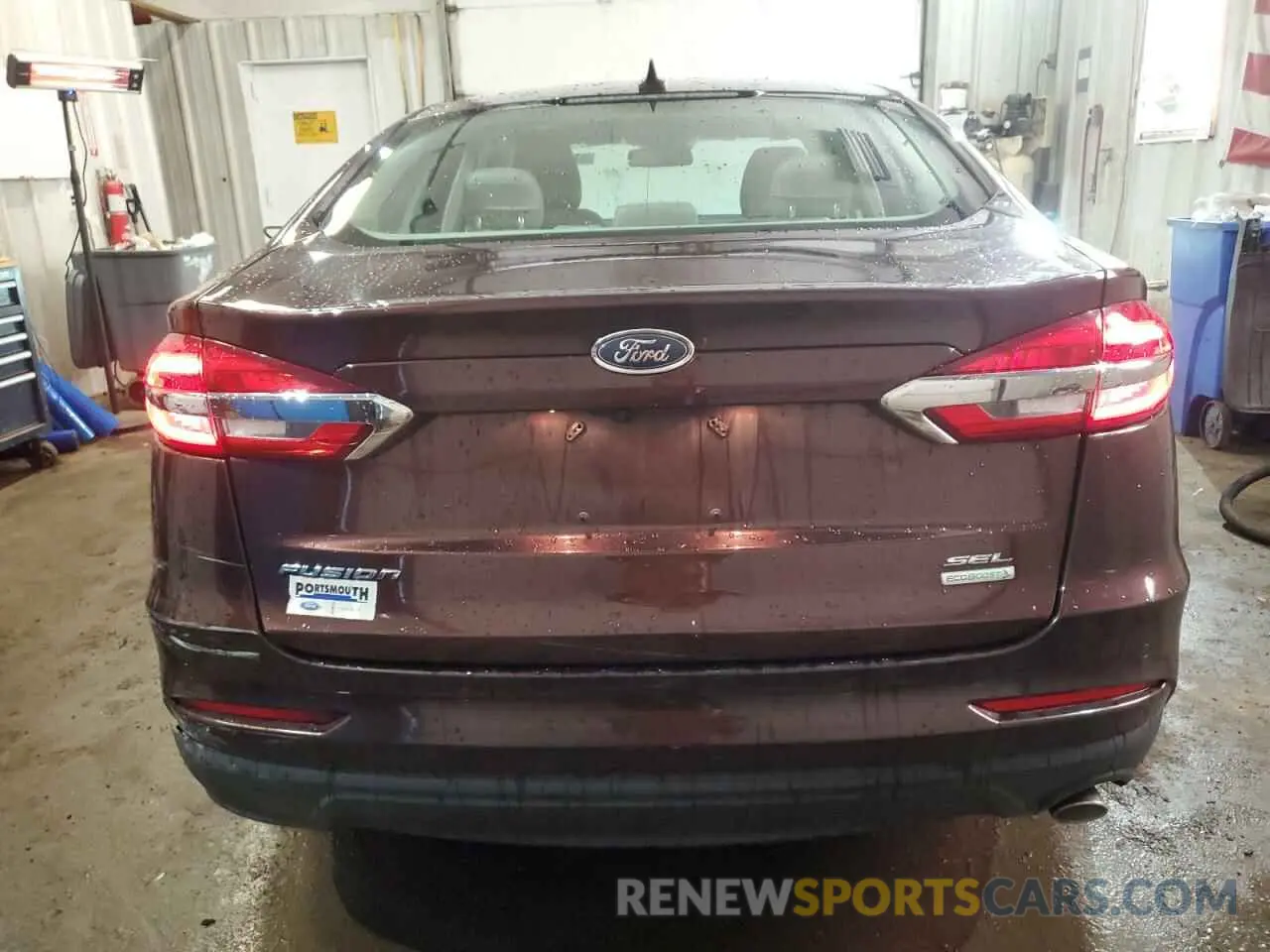 6 Photograph of a damaged car 3FA6P0CD0KR219957 FORD FUSION 2019