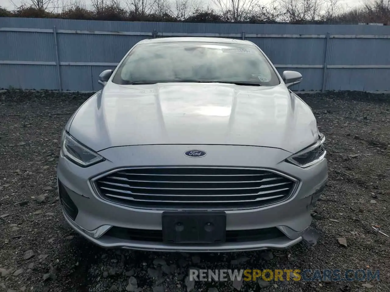 5 Photograph of a damaged car 3FA6P0CD1KR150843 FORD FUSION 2019