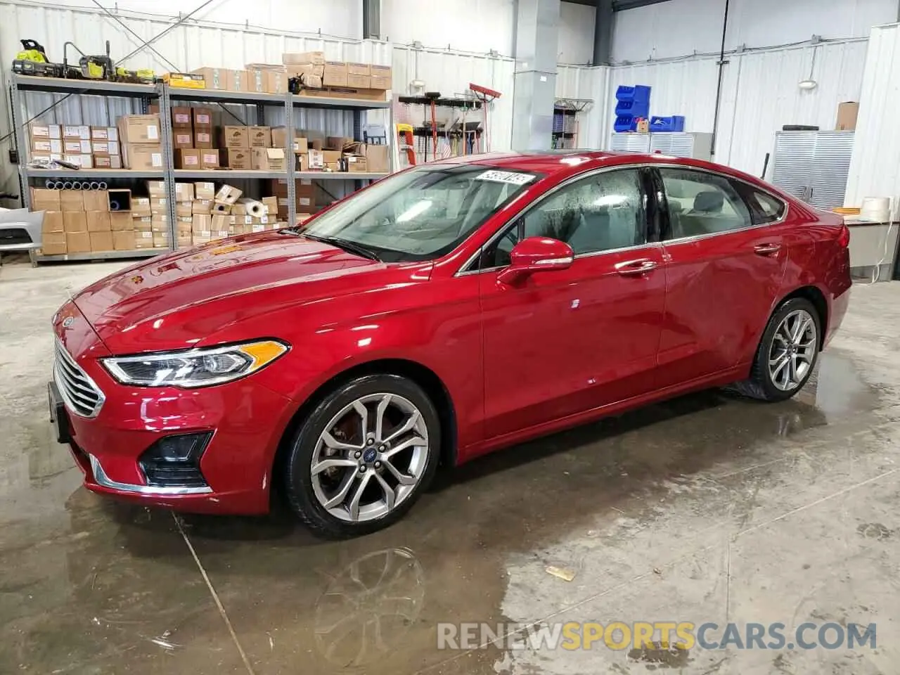 1 Photograph of a damaged car 3FA6P0CD2KR133517 FORD FUSION 2019