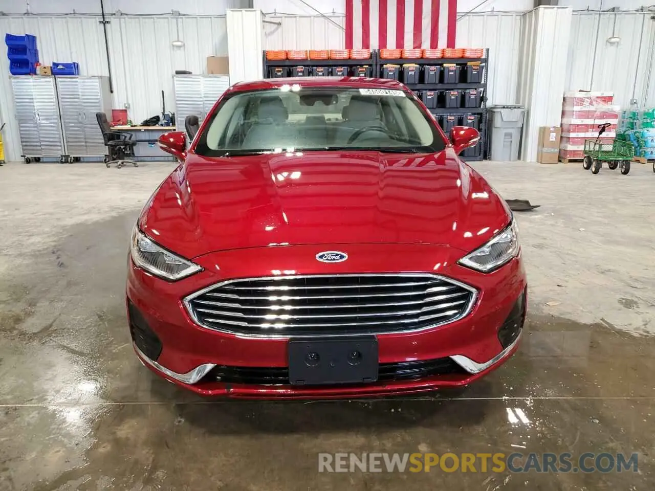 5 Photograph of a damaged car 3FA6P0CD2KR133517 FORD FUSION 2019