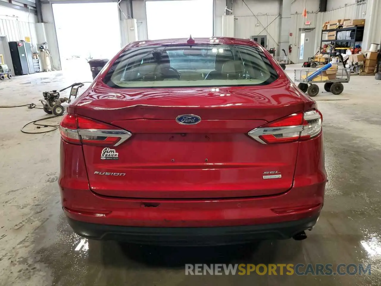 6 Photograph of a damaged car 3FA6P0CD2KR133517 FORD FUSION 2019