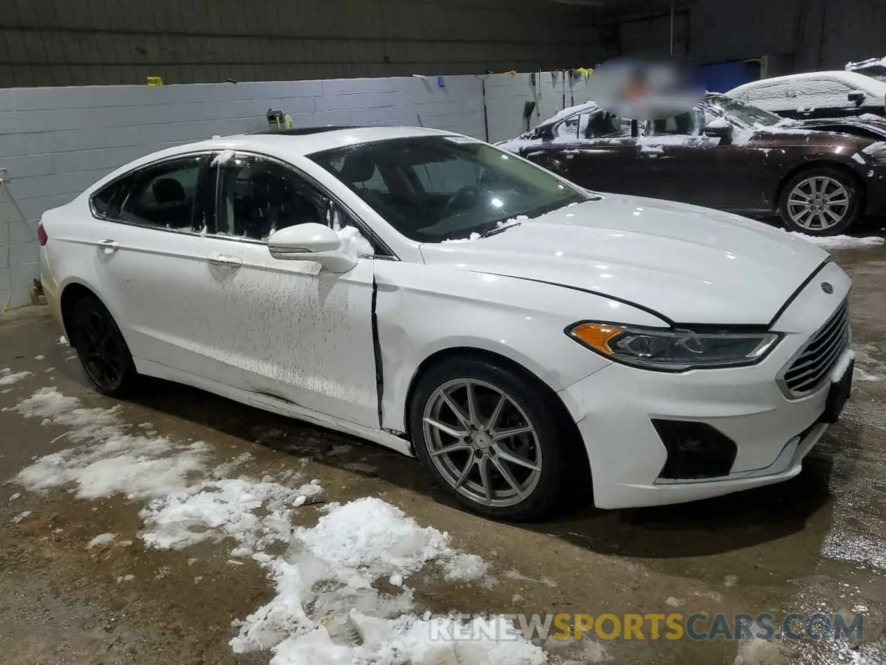 4 Photograph of a damaged car 3FA6P0CD2KR140256 FORD FUSION 2019