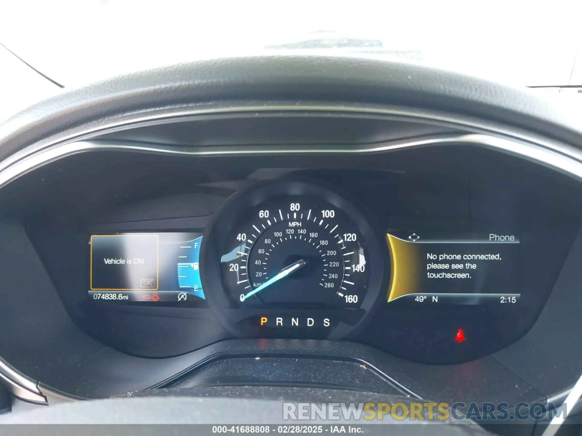 7 Photograph of a damaged car 3FA6P0CD2KR194818 FORD FUSION 2019