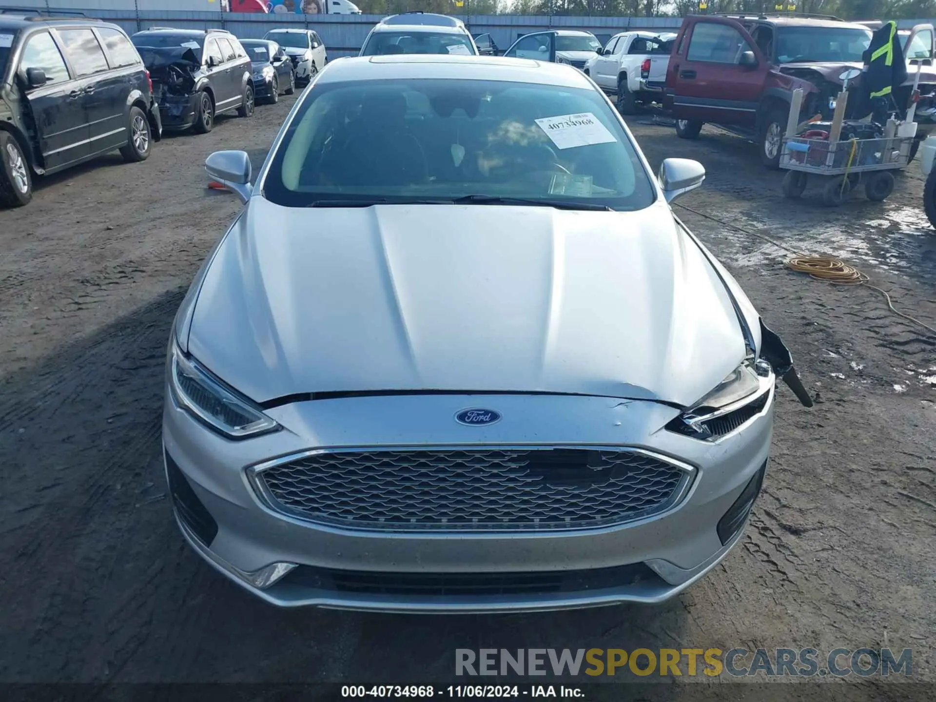 12 Photograph of a damaged car 3FA6P0CD2KR236596 FORD FUSION 2019