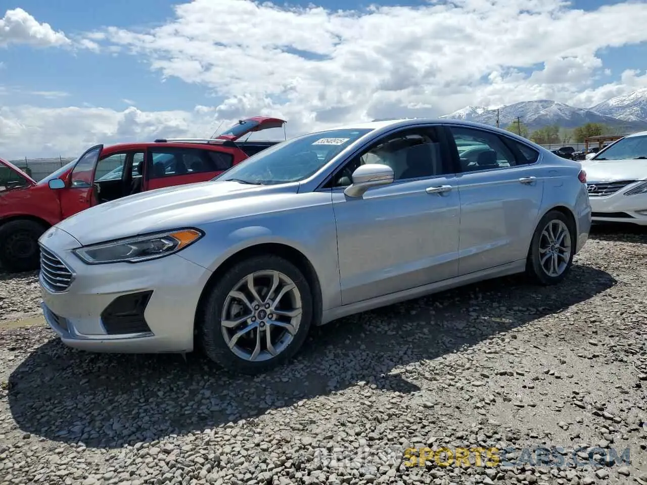 1 Photograph of a damaged car 3FA6P0CD3KR140721 FORD FUSION 2019