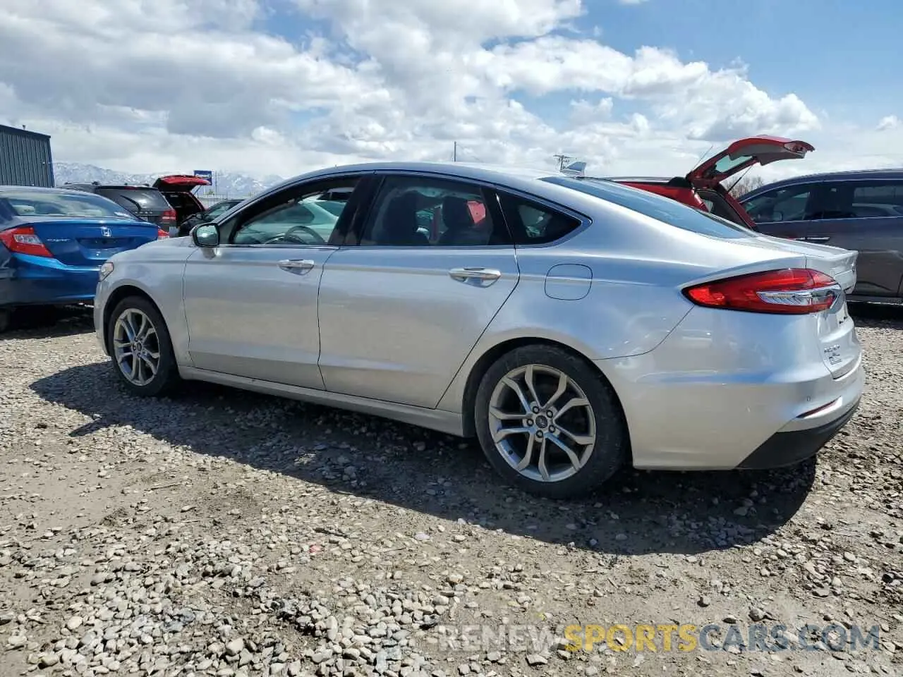 2 Photograph of a damaged car 3FA6P0CD3KR140721 FORD FUSION 2019