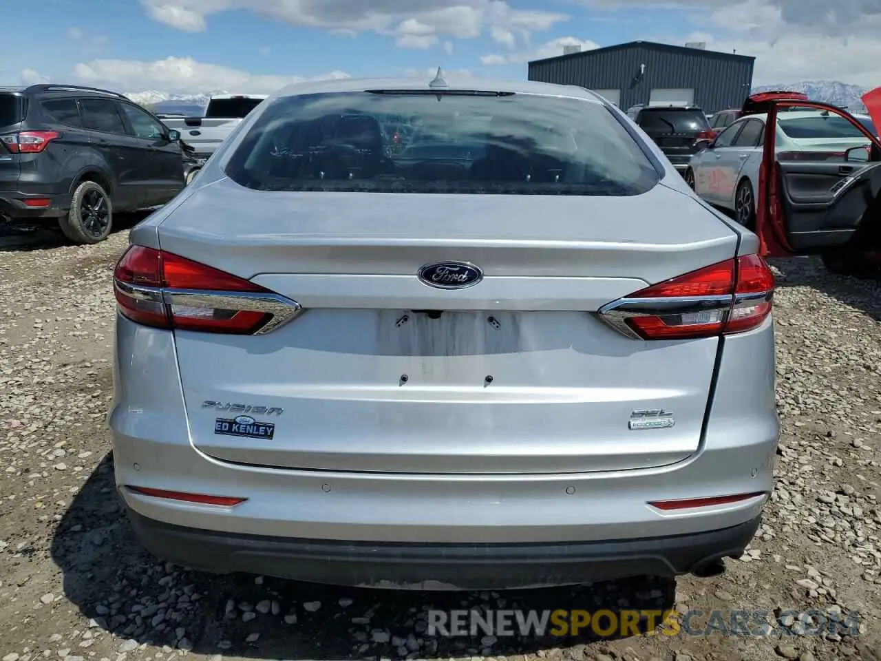 6 Photograph of a damaged car 3FA6P0CD3KR140721 FORD FUSION 2019