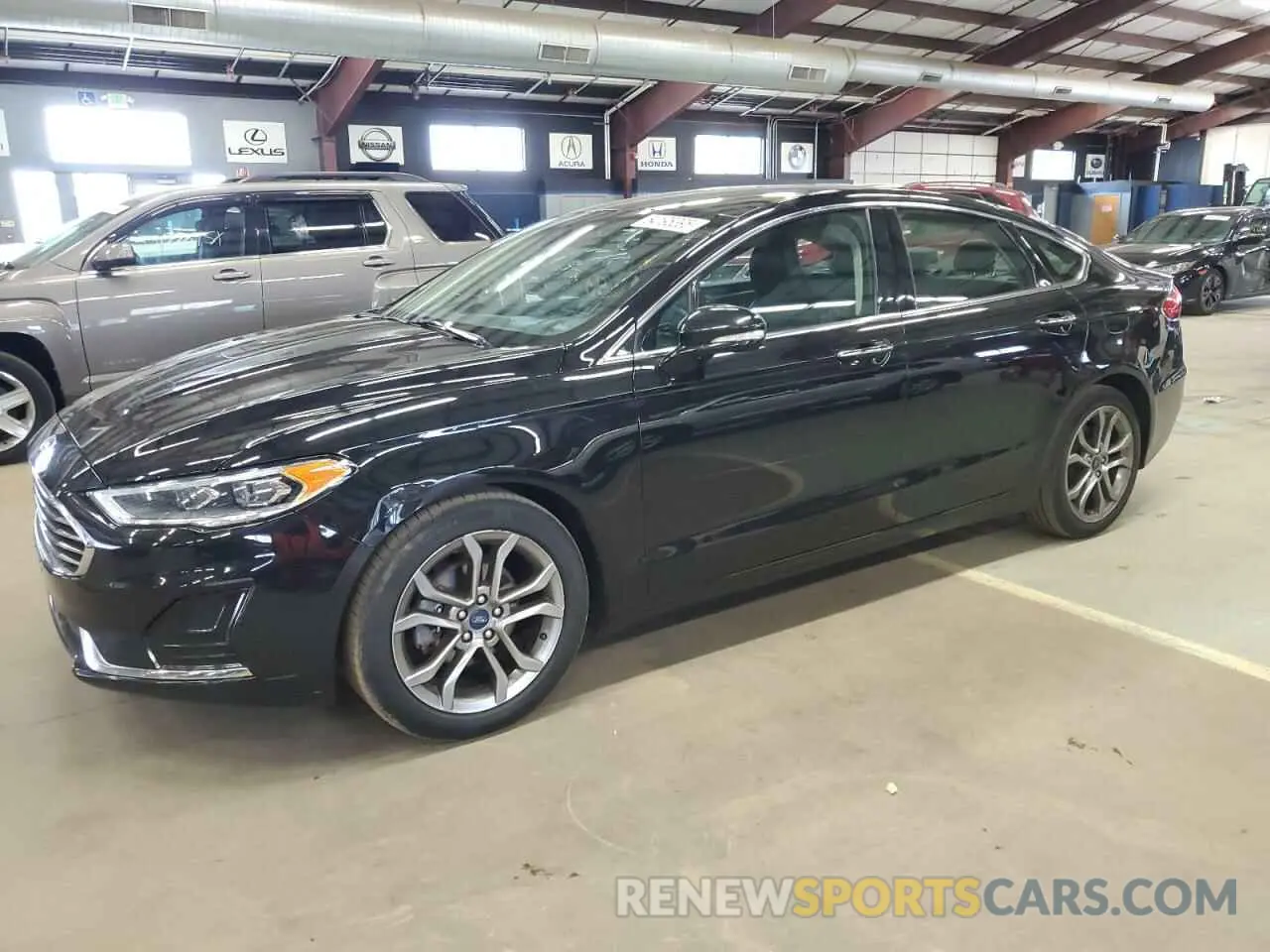 1 Photograph of a damaged car 3FA6P0CD3KR145241 FORD FUSION 2019