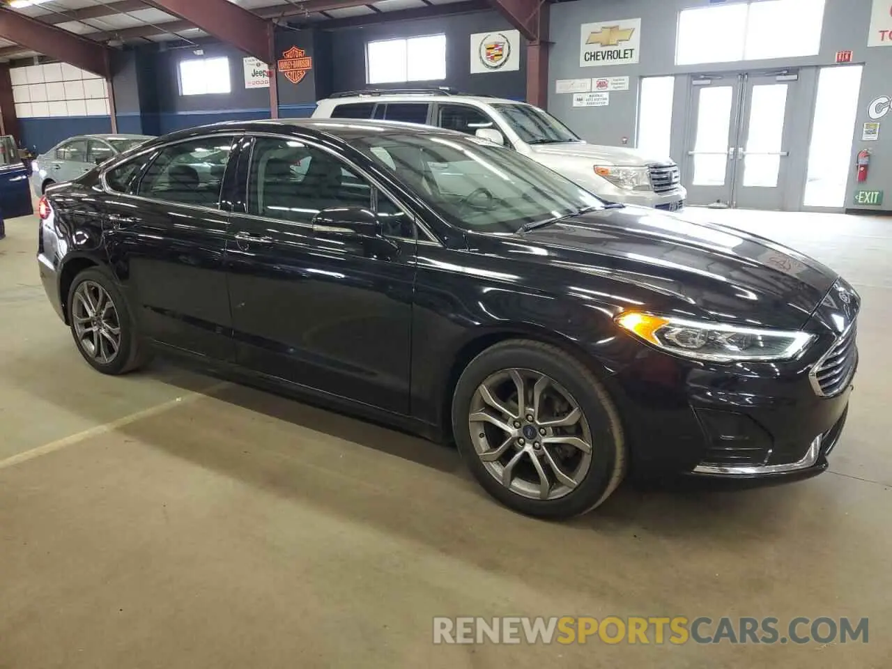 4 Photograph of a damaged car 3FA6P0CD3KR145241 FORD FUSION 2019