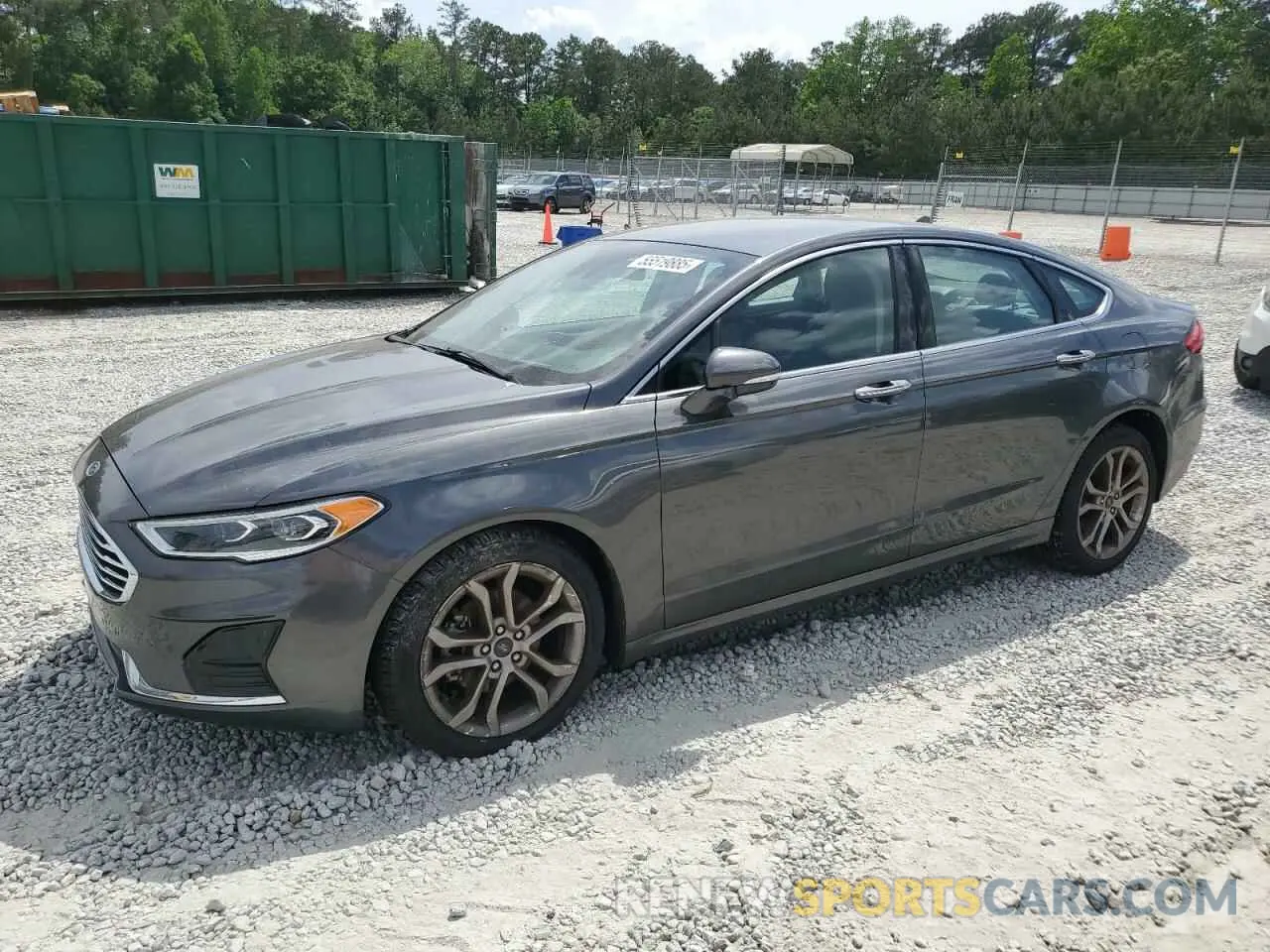 1 Photograph of a damaged car 3FA6P0CD3KR150410 FORD FUSION 2019