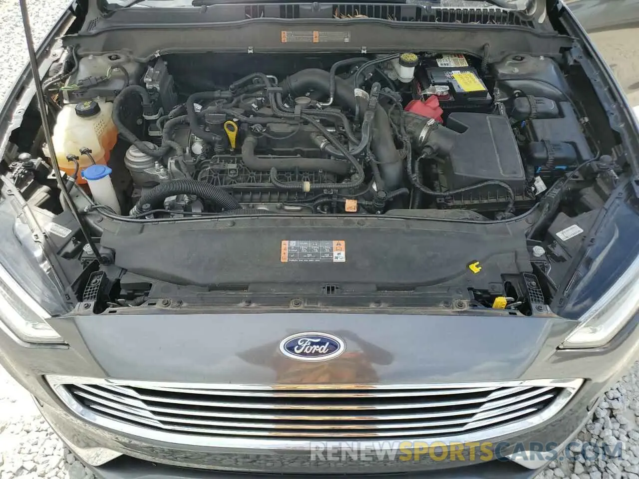 11 Photograph of a damaged car 3FA6P0CD3KR150410 FORD FUSION 2019