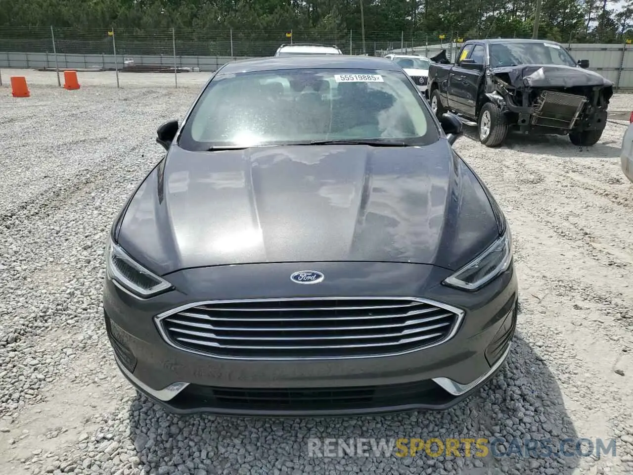 5 Photograph of a damaged car 3FA6P0CD3KR150410 FORD FUSION 2019