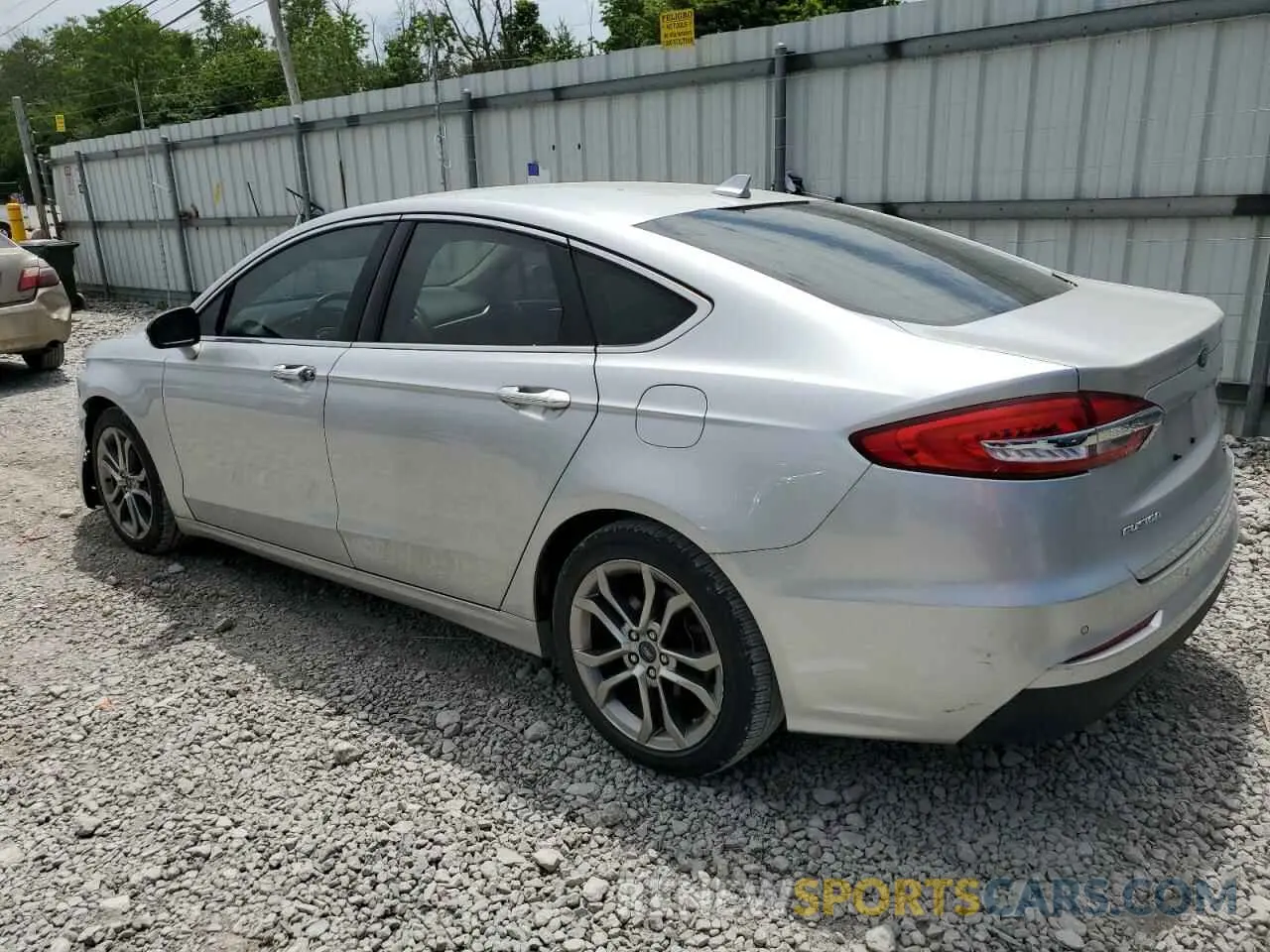 2 Photograph of a damaged car 3FA6P0CD3KR181754 FORD FUSION 2019