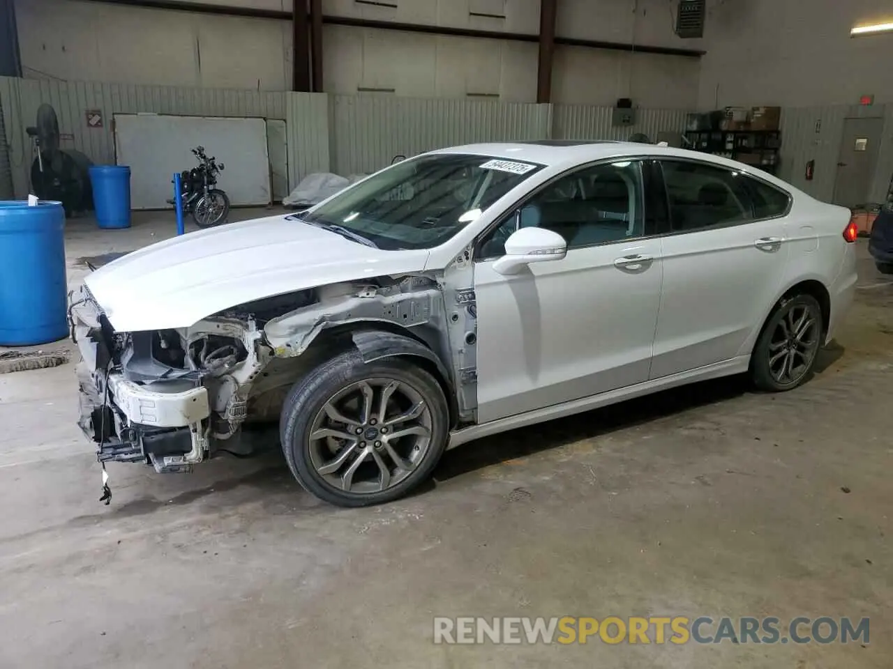 1 Photograph of a damaged car 3FA6P0CD3KR236770 FORD FUSION 2019