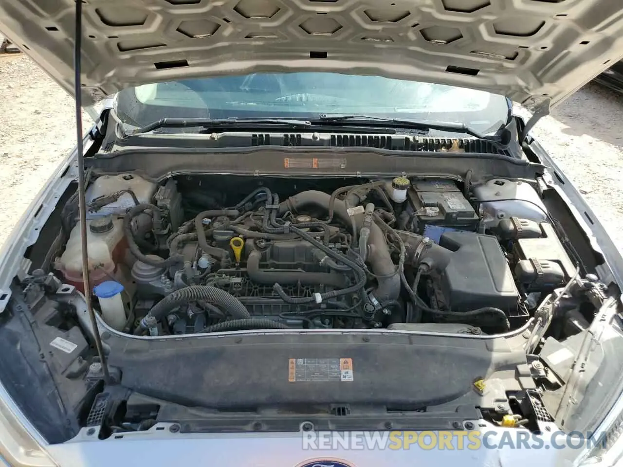 11 Photograph of a damaged car 3FA6P0CD3KR252967 FORD FUSION 2019