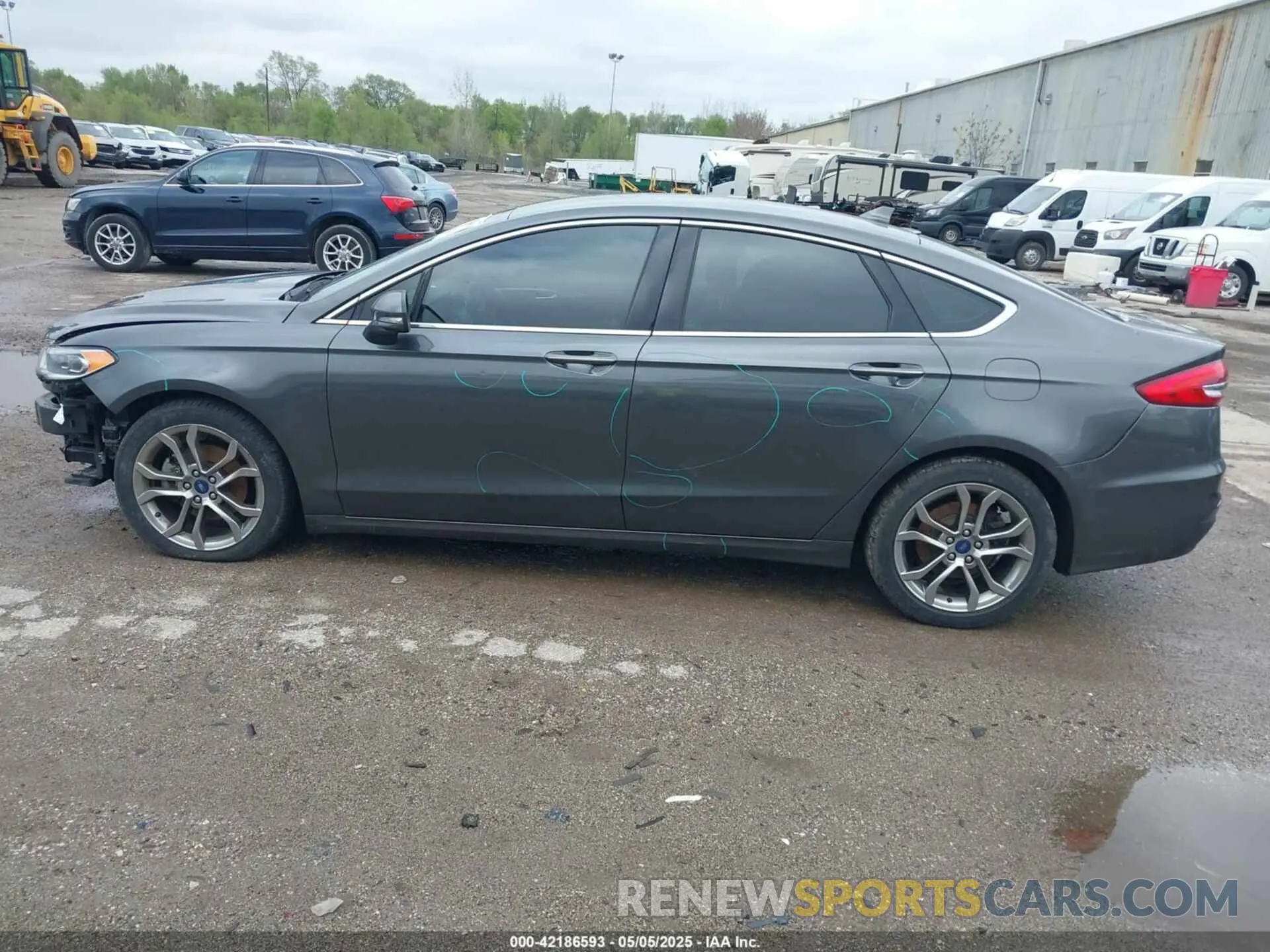 14 Photograph of a damaged car 3FA6P0CD3KR259854 FORD FUSION 2019