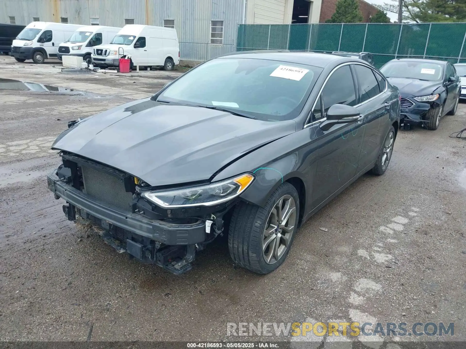 2 Photograph of a damaged car 3FA6P0CD3KR259854 FORD FUSION 2019