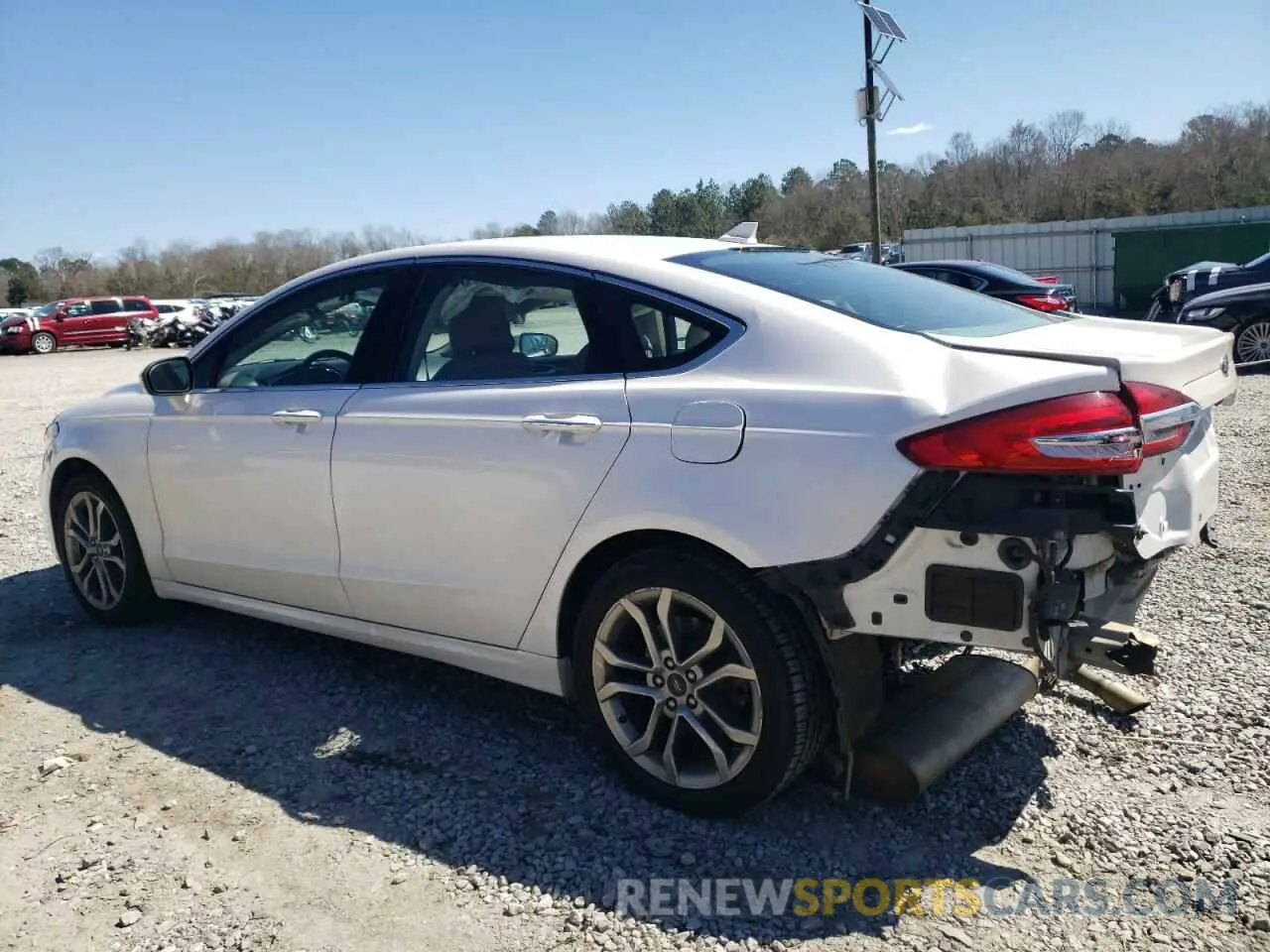 2 Photograph of a damaged car 3FA6P0CD4KR160220 FORD FUSION 2019