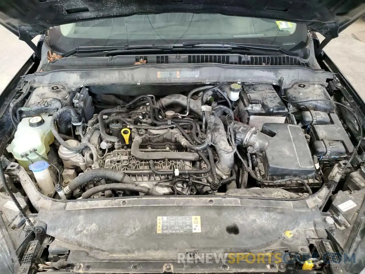 11 Photograph of a damaged car 3FA6P0CD4KR181424 FORD FUSION 2019