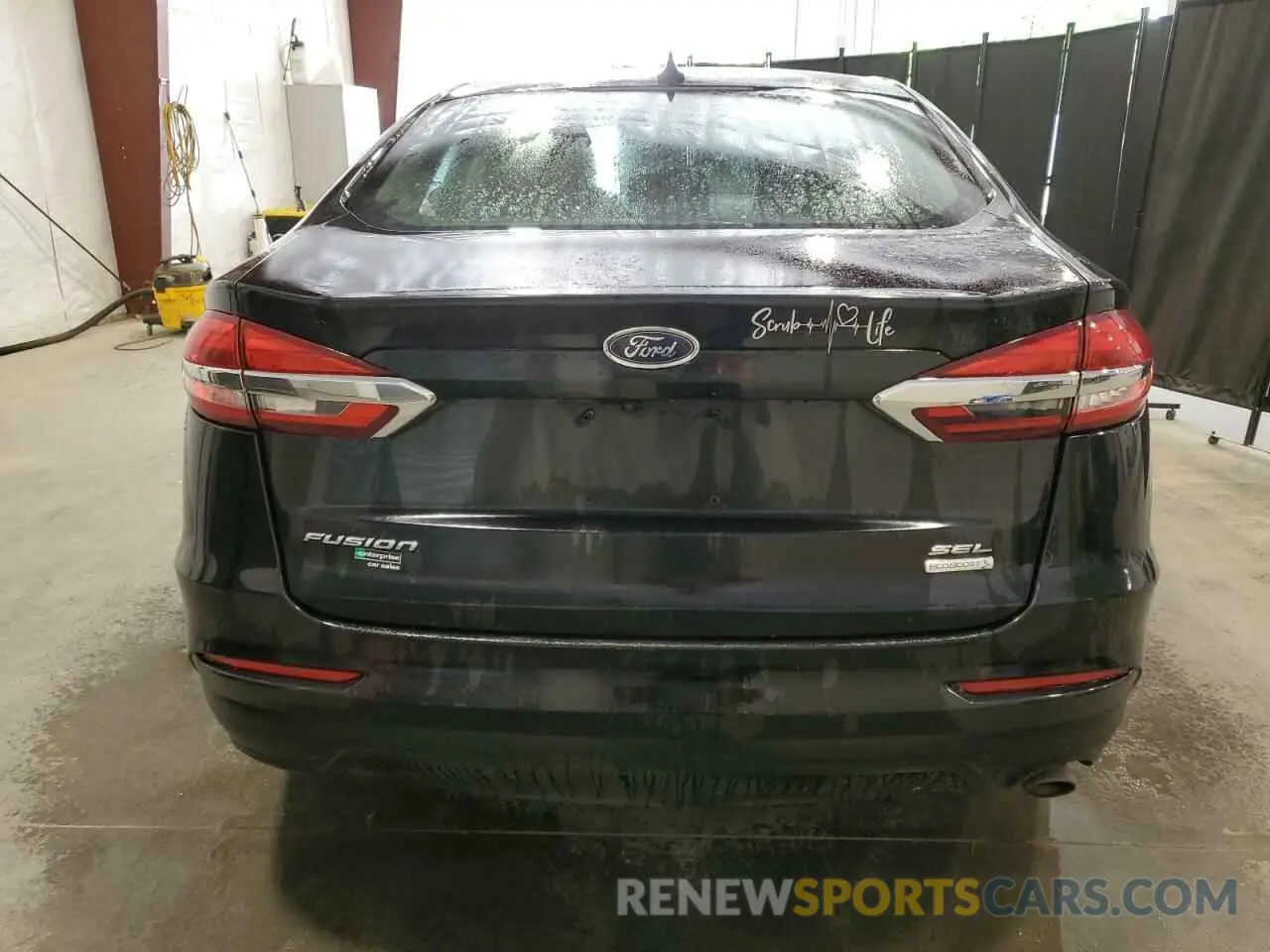 6 Photograph of a damaged car 3FA6P0CD4KR181424 FORD FUSION 2019