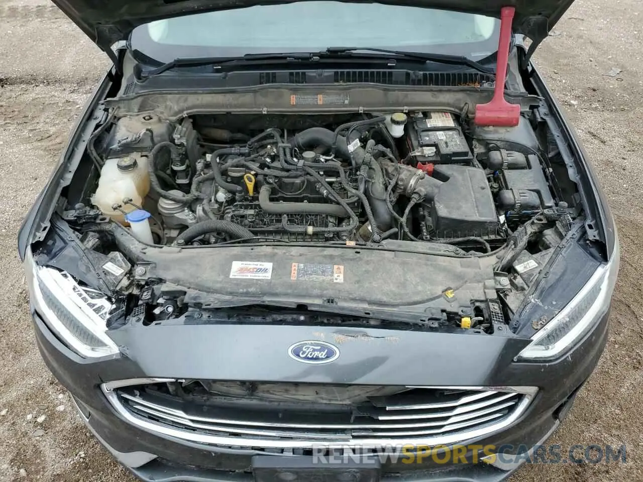 11 Photograph of a damaged car 3FA6P0CD4KR181911 FORD FUSION 2019