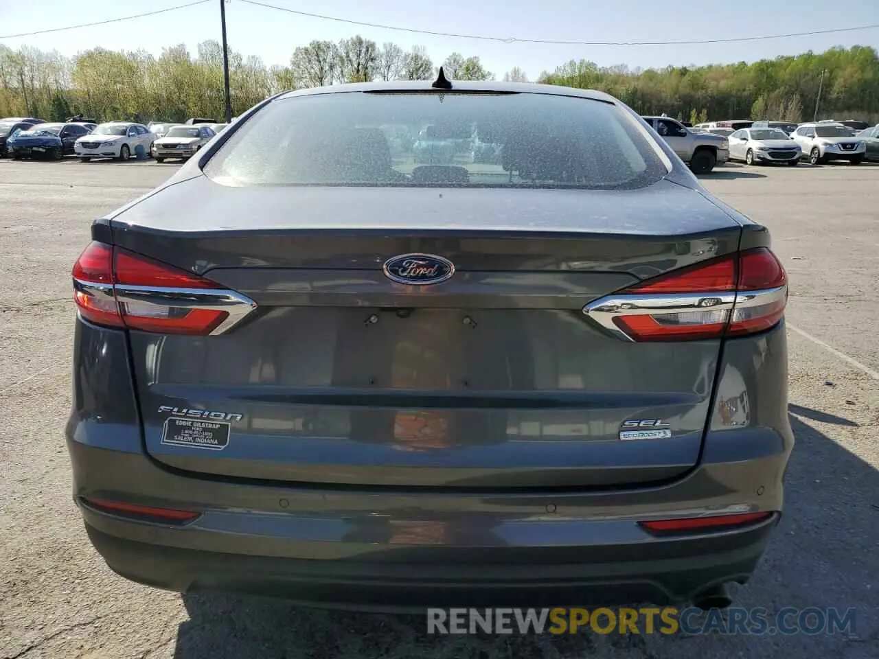 6 Photograph of a damaged car 3FA6P0CD4KR196098 FORD FUSION 2019
