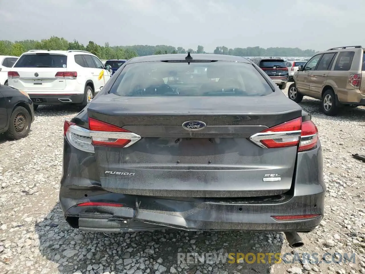 6 Photograph of a damaged car 3FA6P0CD4KR265176 FORD FUSION 2019