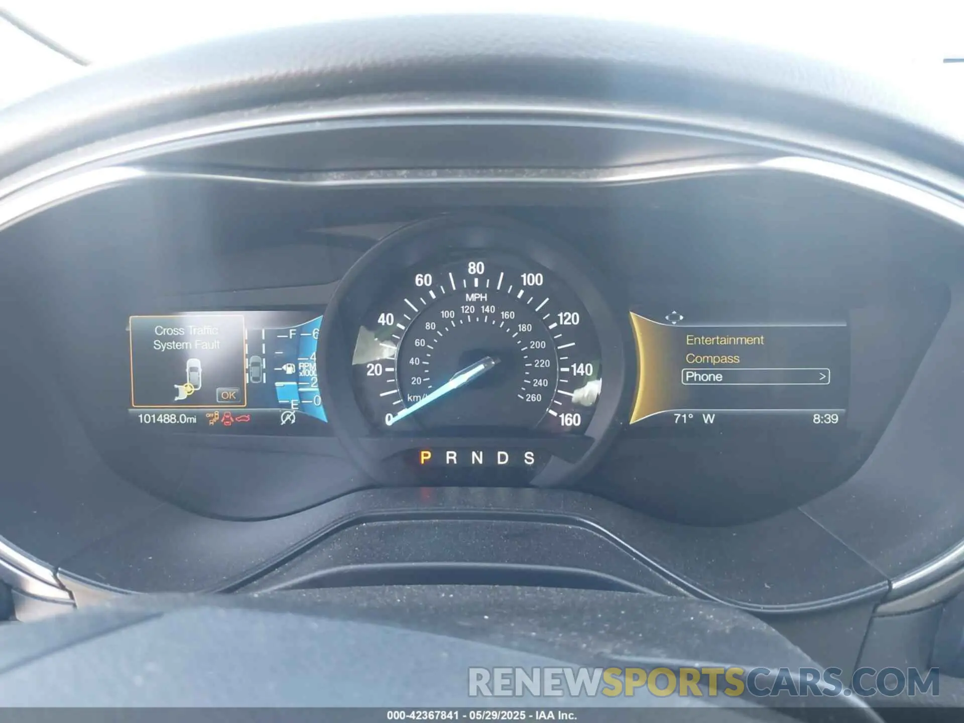 7 Photograph of a damaged car 3FA6P0CD5KR180881 FORD FUSION 2019
