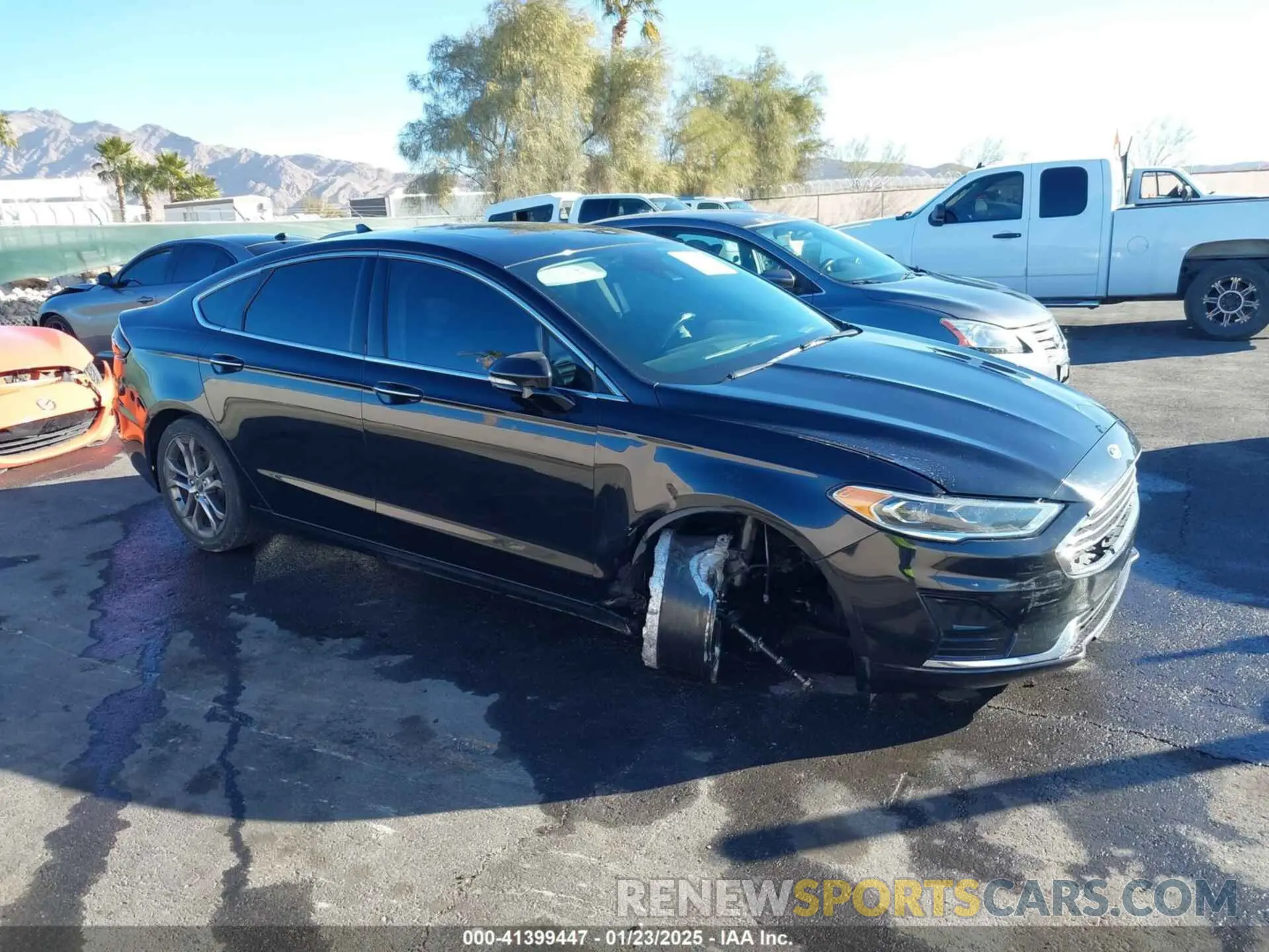 1 Photograph of a damaged car 3FA6P0CD5KR181285 FORD FUSION 2019